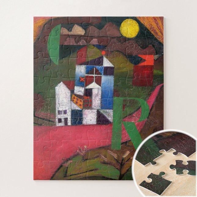 Villa R von Paul Klee, Abstrakte Kunst Puzzle (Von Creator hochgeladen)