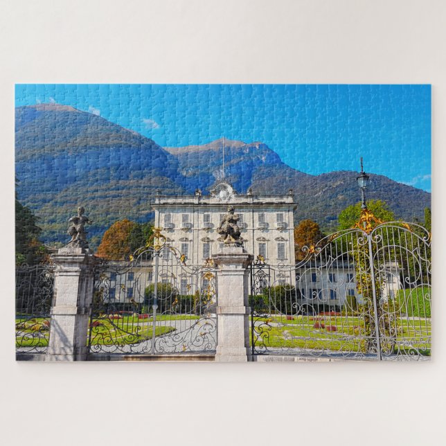 Villa Sola Cabiati Tremezzo Highlights Puzzle (Horizontal)