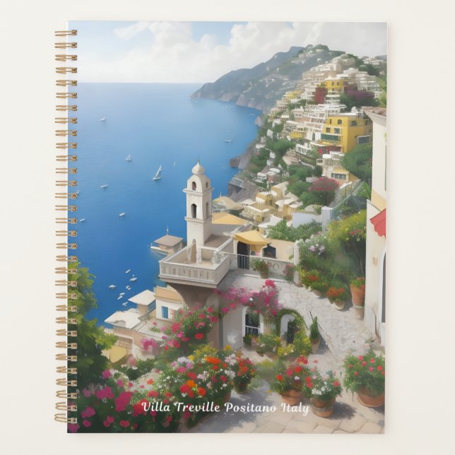 Villa Treville Positano Italien Planer (Vorderseite)