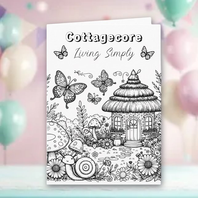 Villa und Schmetterlinge | Farbe Karte (Von Creator hochgeladen)