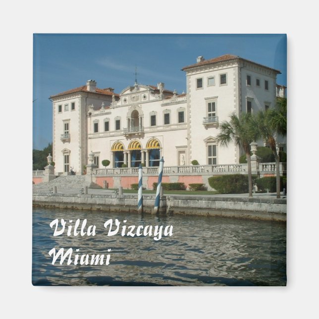 Villa Vizcaya Magnet (Vorne)