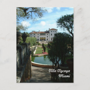 Villa Vizcaya Postkarte