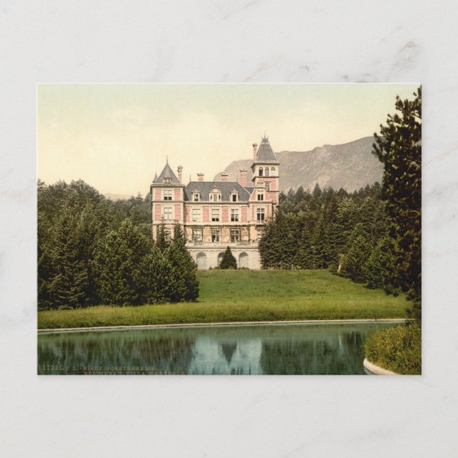 Villa Wartholz, Reichenau Postkarte (Vorderseite)