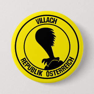 Villach Round Emblem Button