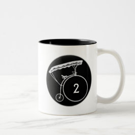 Village Admin Black Abzeichen Zweifarbige Tasse