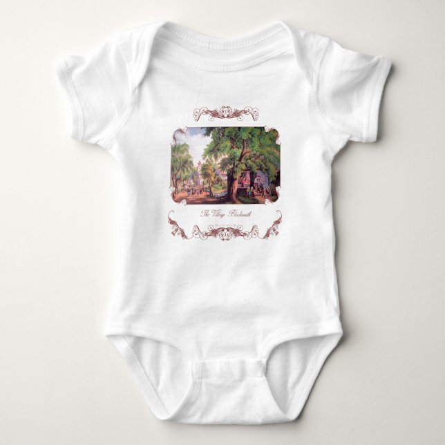 Village Blacksmith Baby Shirt (Vorderseite)
