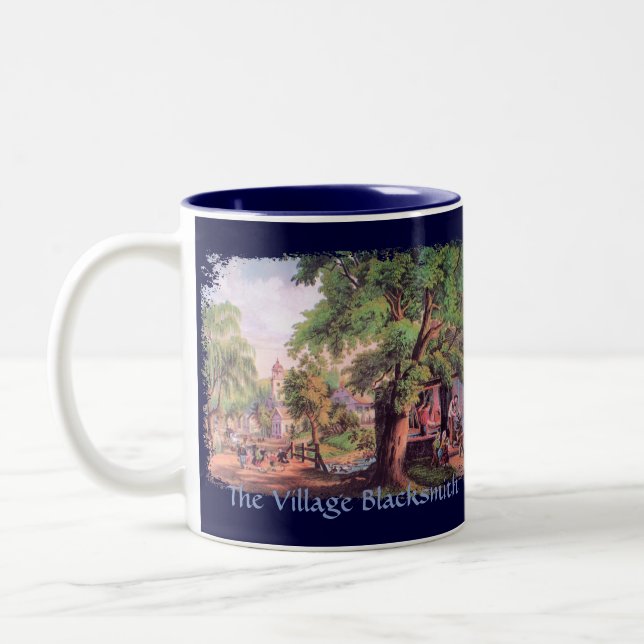Village Blacksmith Coffee Tasse (Links)