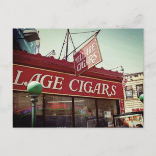 Village Cigars Store Postcard Postkarte