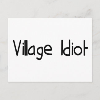 Village Idiot Postkarte