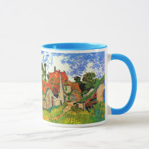 Village Street Auvers Van Gogh Fine Art Tasse