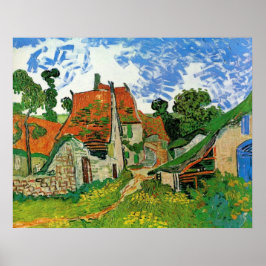 Village Street by Vincent van Gogh Poster