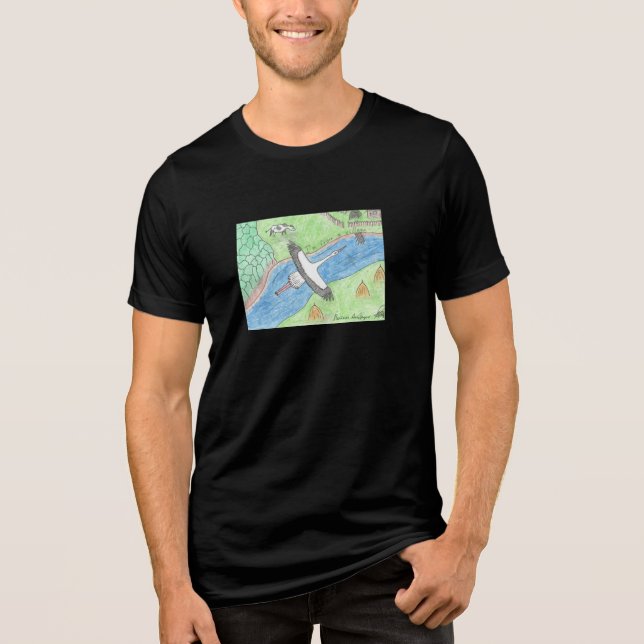 Village Vibes Tri-Blend Shirt (Vorderseite)