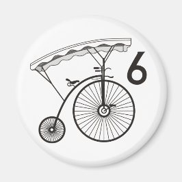 Villager 6 Abzeichen Magnet