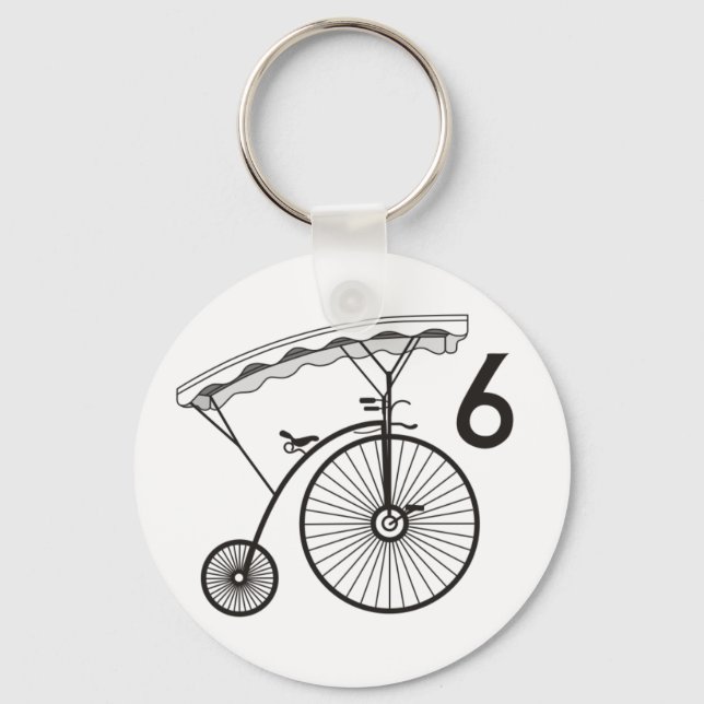 Villager 6 Abzeichen Schlüsselanhänger (Vorderseite)