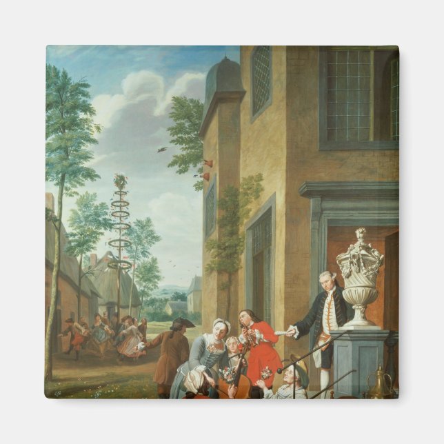 Villagers Merrymaking Magnet (Vorne)