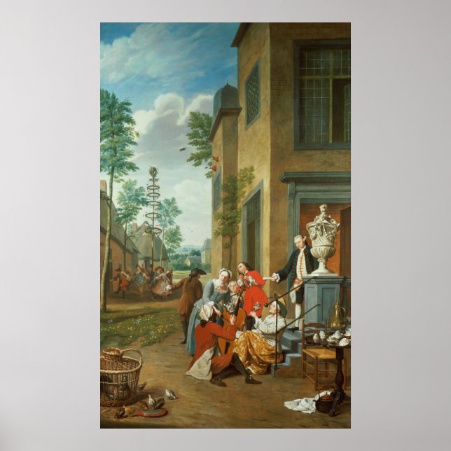 Villagers Merrymaking Poster (Vorne)