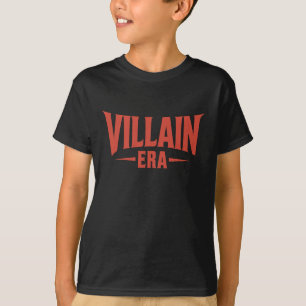 Villain Era Bold Typografie T-Shirt