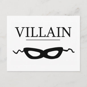 Villain Postkarte