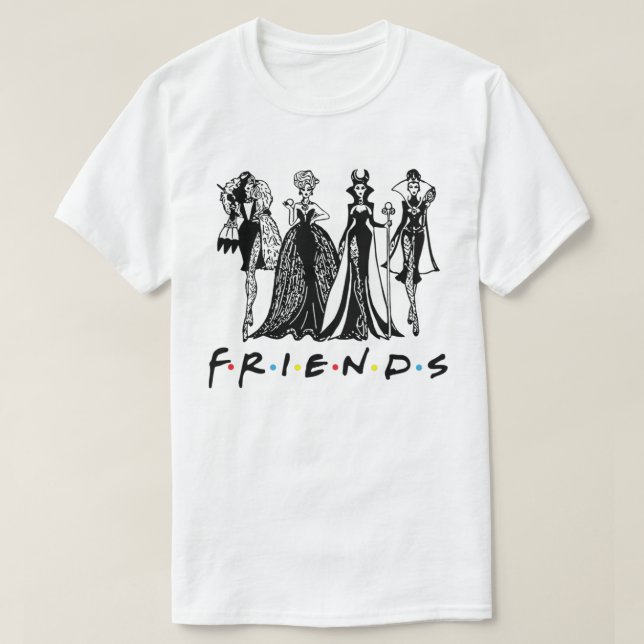 Villains Vogue Friends Shirt (Design vorne)