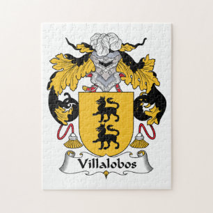 Villalobos Familienwappen Puzzle