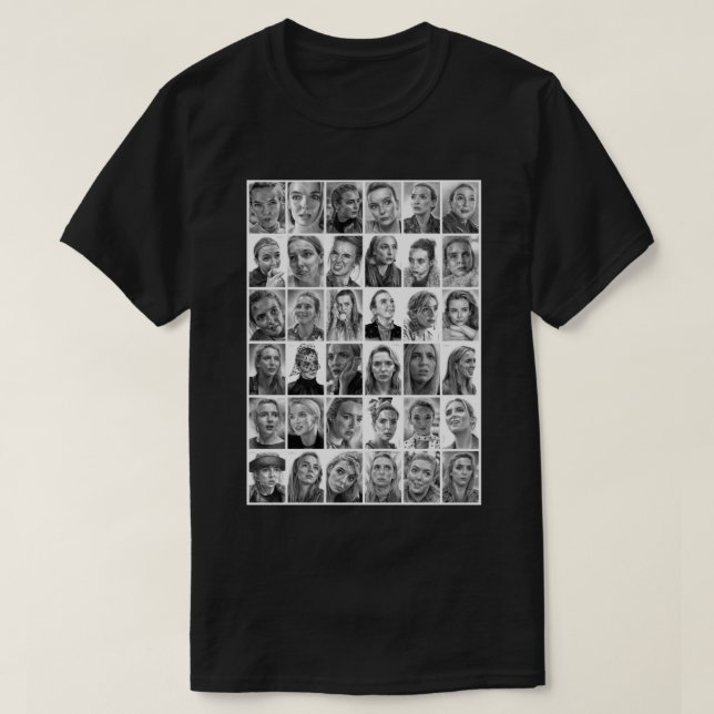 Villanelle, Killing Eve S1-S3 T-Shirt (Design vorne)