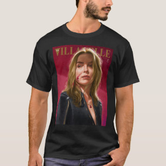 Villanelle Painted Portrait Premium T - Shirt