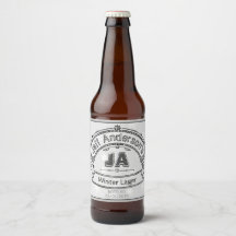 Villard Briefmarke Zuhause Brew Label