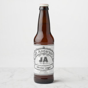 Villard Briefmarke Zuhause Brew Label Bierflaschenetikett
