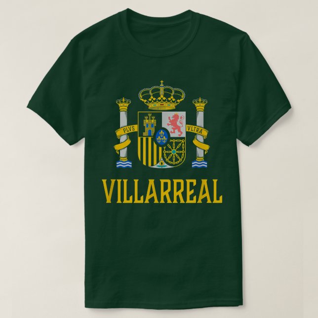 Villarreal, Spanien - Spanisch Espana T-Shirt (Design vorne)