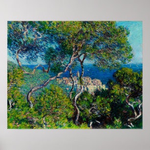 Villas in Bordighera von Claude Monet Poster
