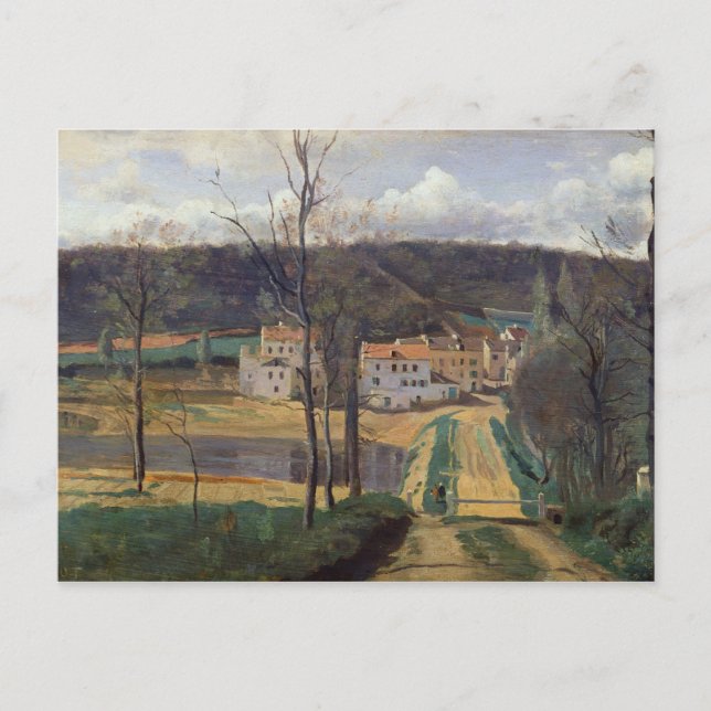 Ville-d'Avray, c.1820 Postkarte (Vorderseite)