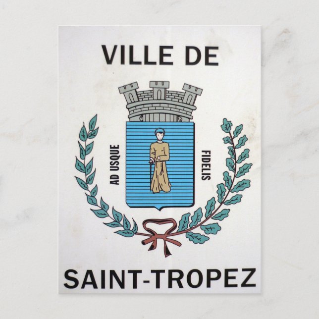 ville de saint-tropez postkarte (Vorderseite)