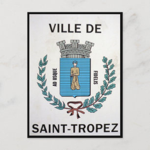 ville Saint Tropez Postkarte