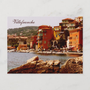 Villefranche, Frankreich Postkarte