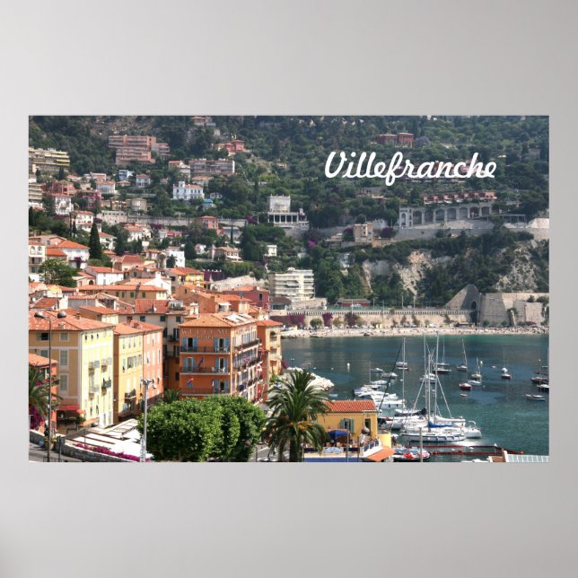 Villefranche, Provence Poster (Vorne)