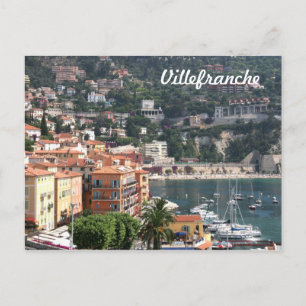 Villefranche, Provence Postkarte