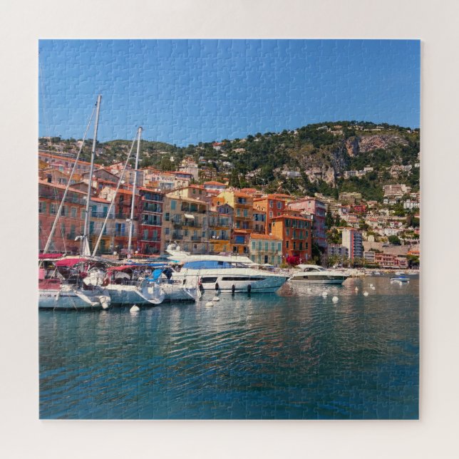 Villefranche-sur-mer, Côte d'Azur Puzzle (Horizontal)