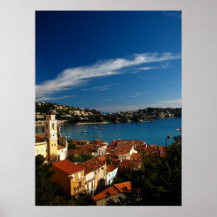 Villefranche-sur-Mer, Frankreich Poster