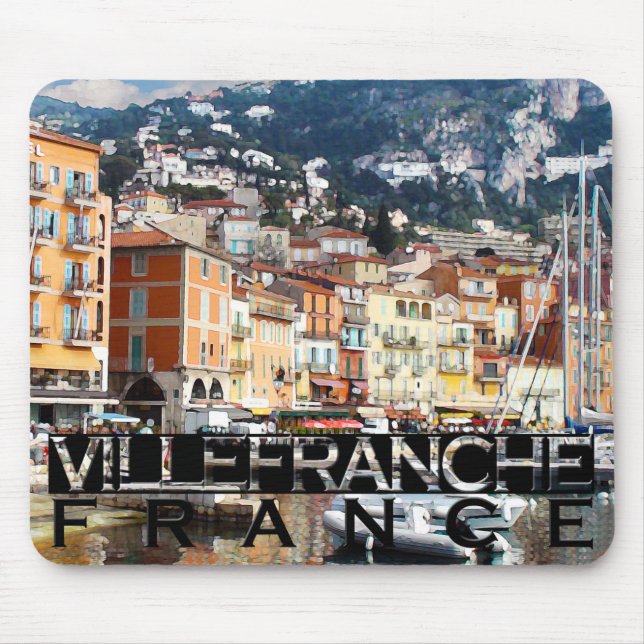Villefranche-sur-Mer Mousepad (Vorne)