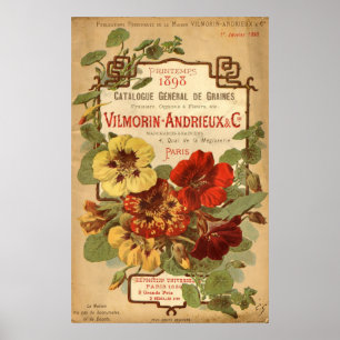 Vilmorin-Andrieux & Co. Saatkatalog Poster