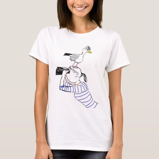 Vilnia und seine Möwe. t. 2 T-Shirt (Vorderseite)