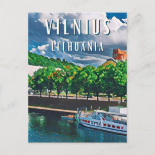 Vilnius - Die Perle Litauens Postkarte
