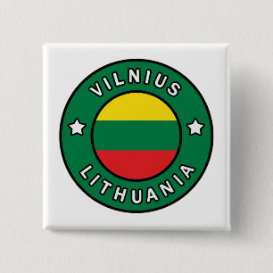 Vilnius Litauen Button