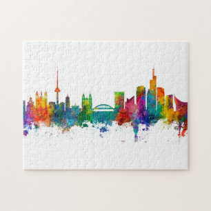 Vilnius Litauen Skyline Puzzle
