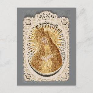 Vilnius Madonna im Gebet ... Postkarte