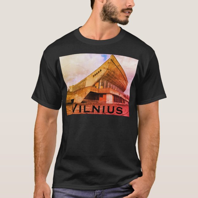 Vilnius Palace of Concerts and Sports - Lithuania T-Shirt (Vorderseite)