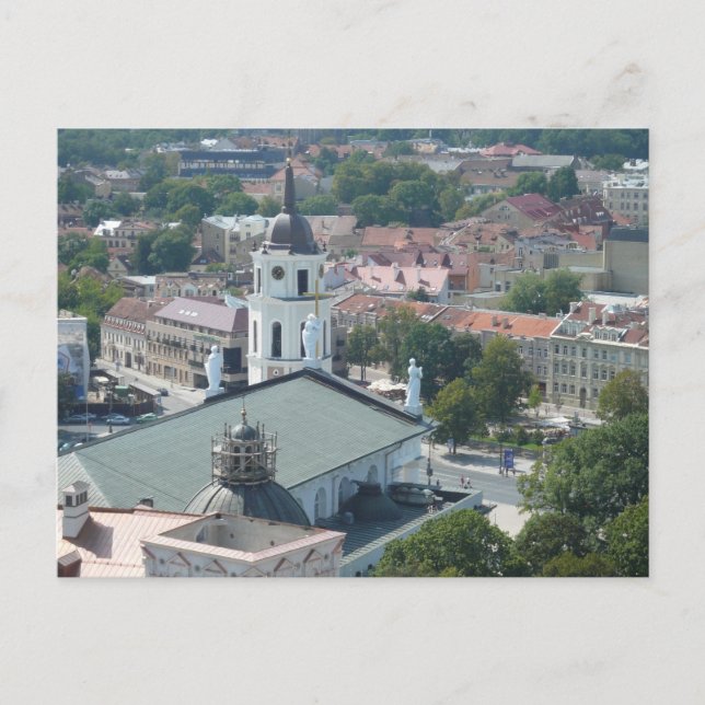 Vilnius Postkarte (Vorderseite)