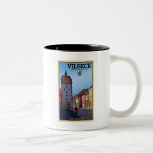 Vilseck - Turm Zweifarbige Tasse