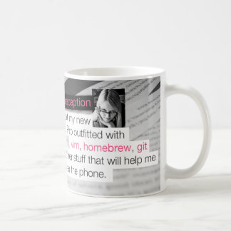 Vim, Zuhause Brew und git Kaffeetasse