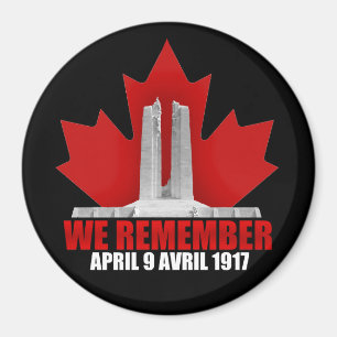 Vimy an Ridge, das wir uns erinnern Magnet